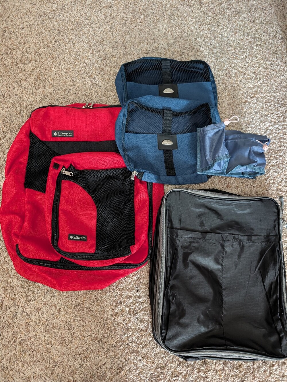 Assorted Packing Cubes
